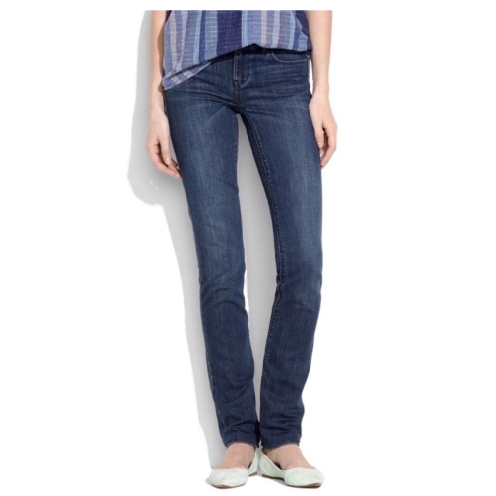 Madewell Rail Straight Jeans Dark Wash Size 25X34
